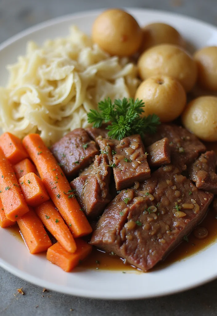 16 Crowd-Pleaser Corned Beef Dinner Ideas You'll Save Immediately - 1. Classic Corned Beef and Cabbage 1