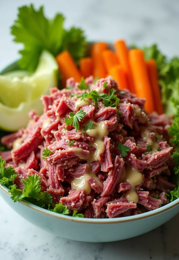 16 Crowd-Pleaser Corned Beef Dinner Ideas You'll Save Immediately - 14. Corned Beef Salad 1