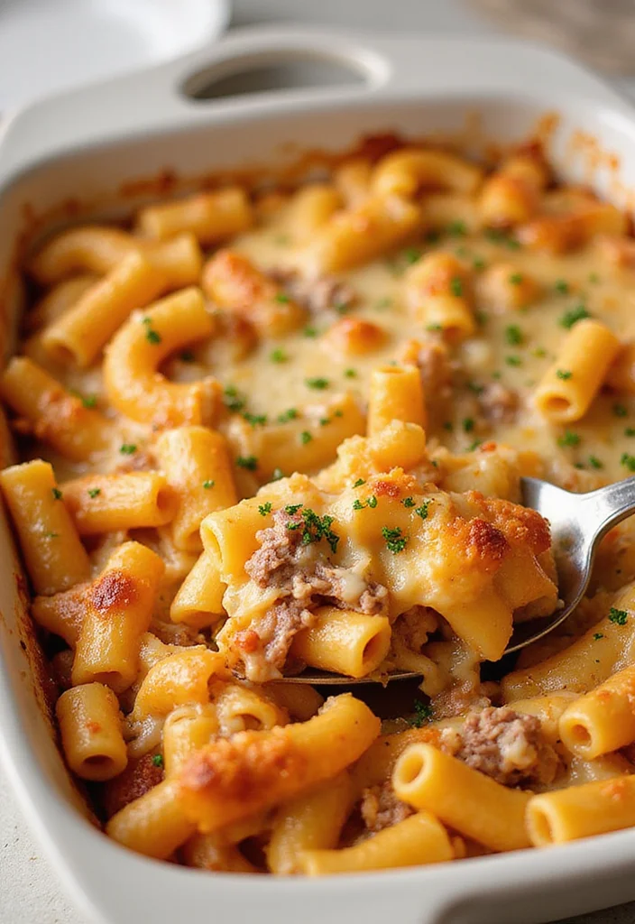 16 Crowd-Pleaser Corned Beef Dinner Ideas You'll Save Immediately - 16. Corned Beef Pasta Bake 1