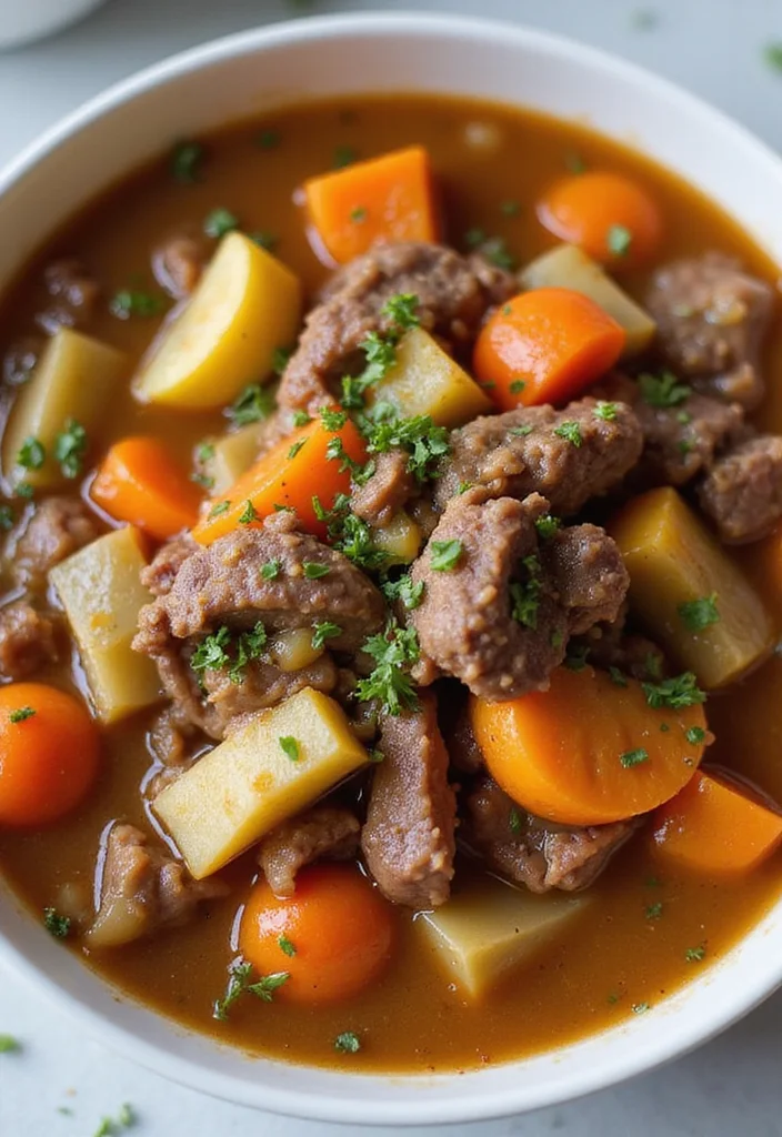 16 Crowd-Pleaser Corned Beef Dinner Ideas You'll Save Immediately - 9. Corned Beef and Vegetable Soup 1