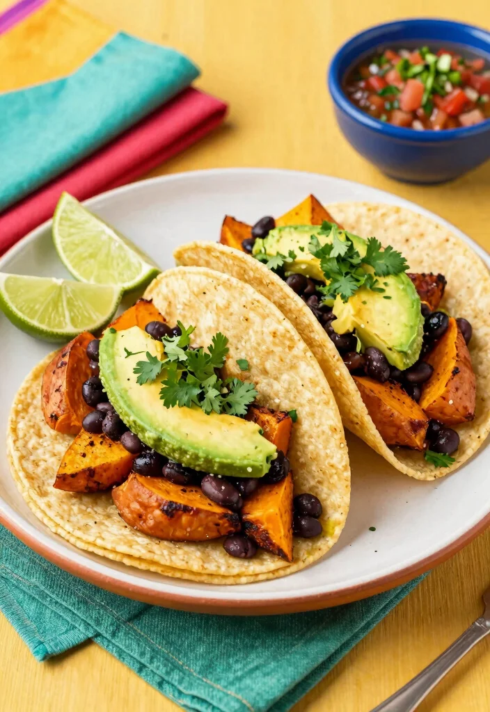 16 Cubed Sweet Potato Recipes: Crispy Versatile Sides - 5. Sweet Potato Tacos 1
