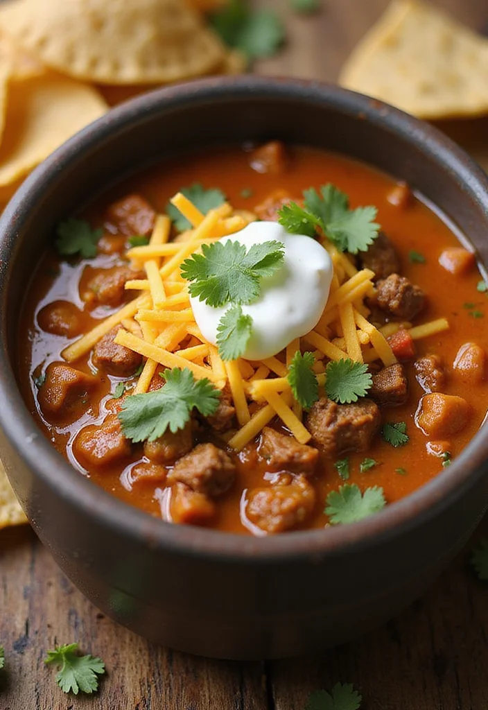16 Easy Creamy Beef Taco Soup Meals That Always Impress - 1. Classic Creamy Beef Taco Soup 1