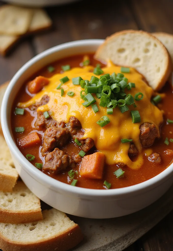 16 Easy Creamy Beef Taco Soup Meals That Always Impress - 4. Cheesy Beef Taco Soup 1