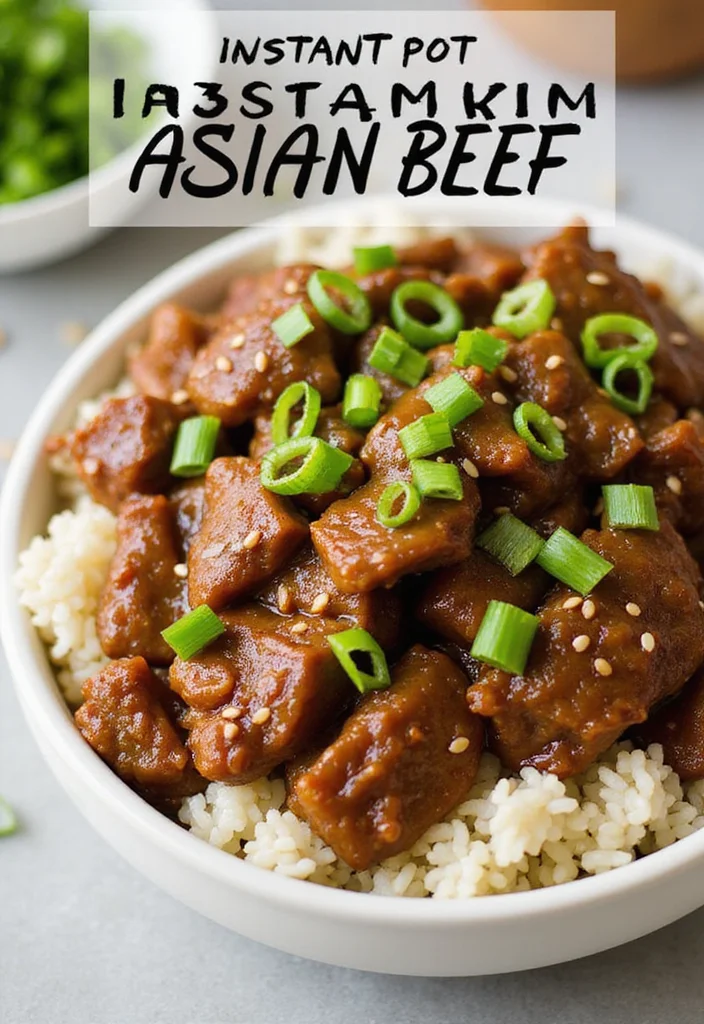 16 Easy Ground Beef Instant Pot Meals That Always Impress - 11. Instant Pot Asian Beef Bowls 1