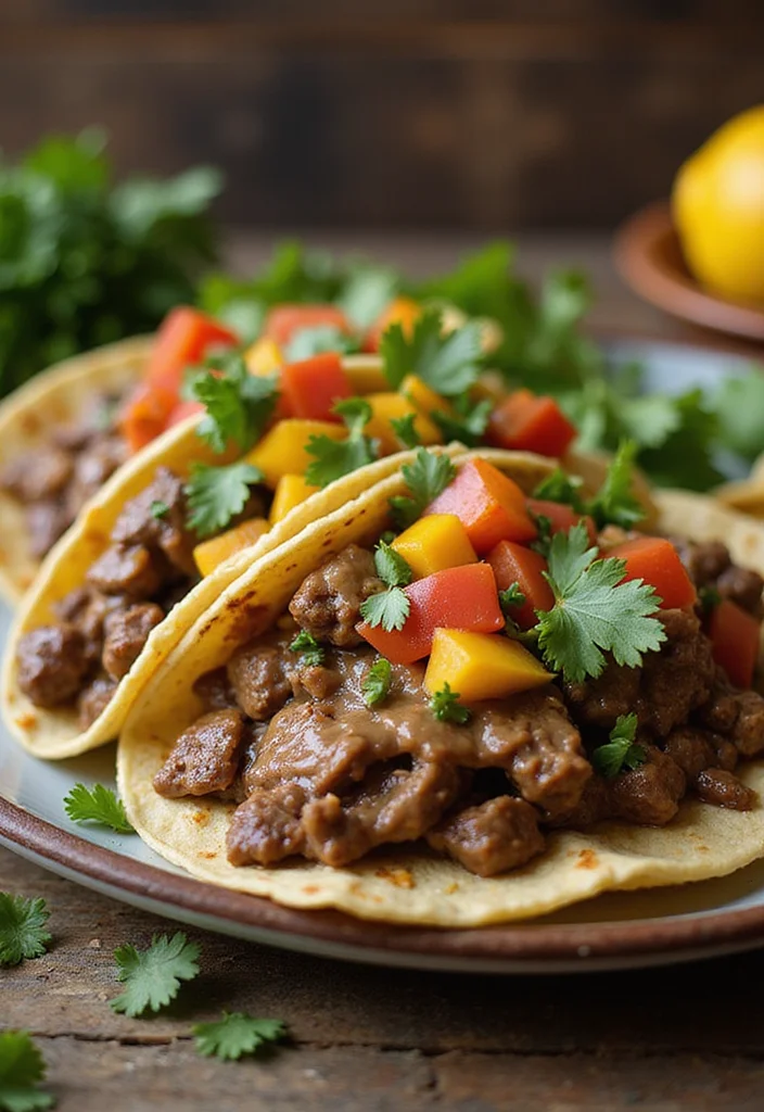 16 Fast & Flavorful Healthy Beef Stroganoff Recipes To Cook This Week - 10. Beef Stroganoff Tacos 1