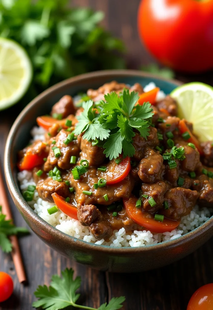 16 Fast & Flavorful Healthy Beef Stroganoff Recipes To Cook This Week - 13. Thai-Inspired Beef Stroganoff 1