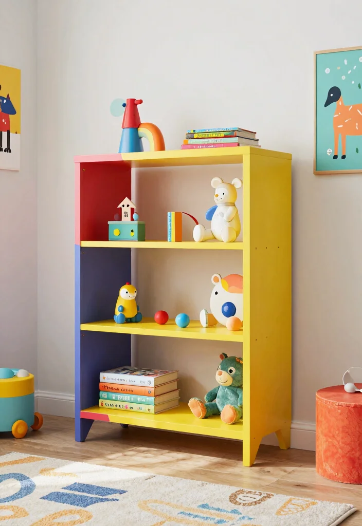 16 Francia Decoracion Stand Ideas With Elegant Display Style - 10. Playful Kids’ Room Feature 1