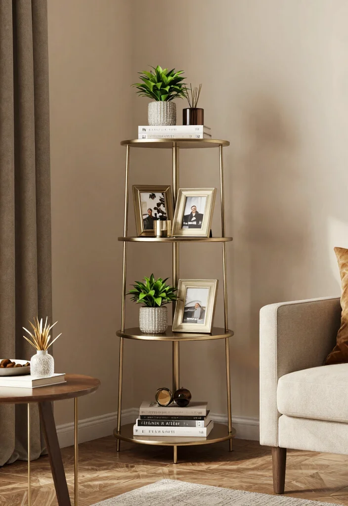 16 Francia Decoracion Stand Ideas With Elegant Display Style - 2. Chic Corner Display 1
