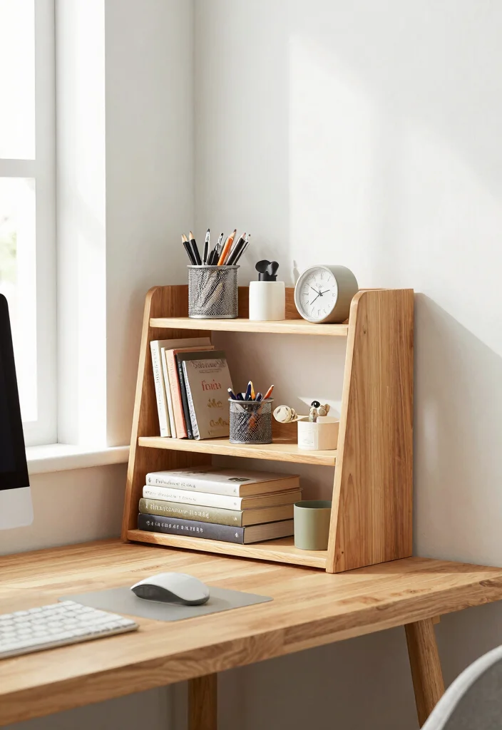 16 Francia Decoracion Stand Ideas With Elegant Display Style - 7. Creative Workspace Organization 1