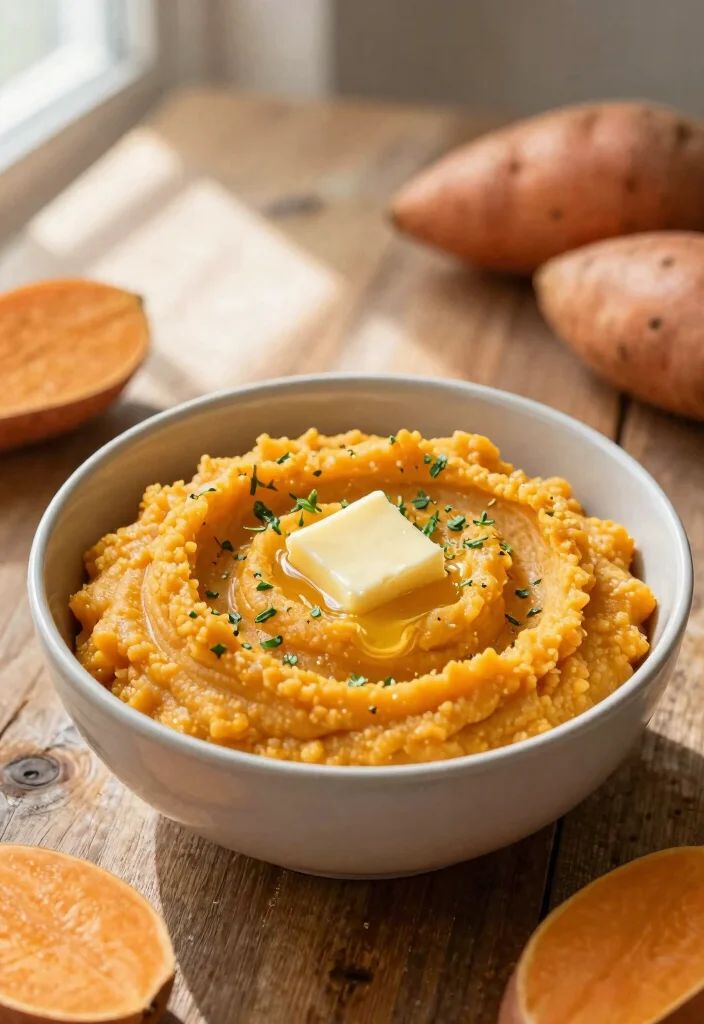 17 Baked Sweet Potato Recipes: Simple Healthy Classics - 4. Sweet Potato Mash 1