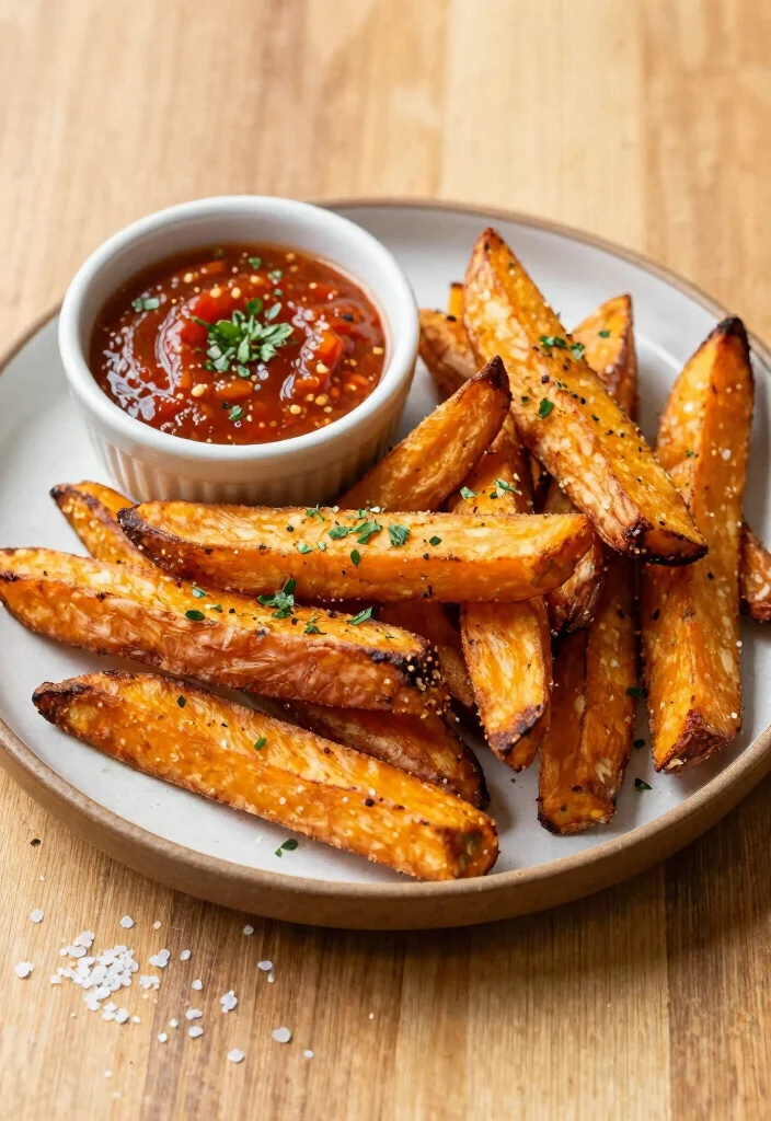 17 Baked Sweet Potato Recipes: Simple Healthy Classics - 5. Sweet Potato Fries 1