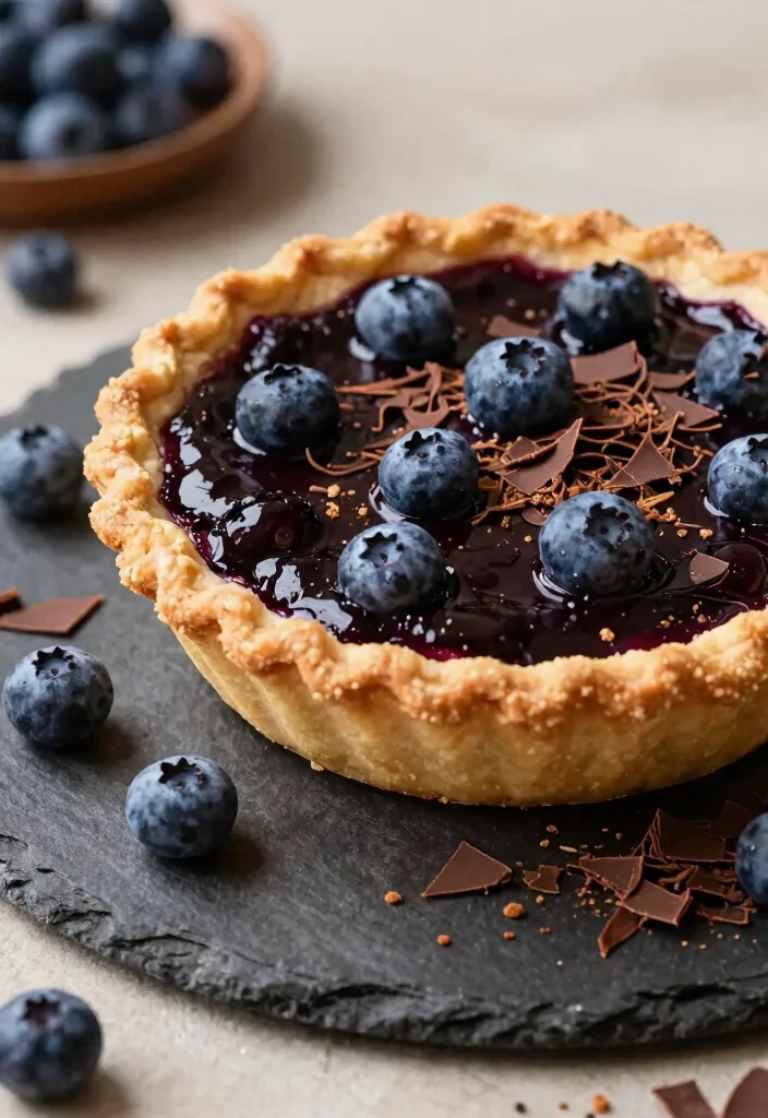 17 Blueberry Pie Filling Recipes Perfect for Baking - Blueberry Chocolate Pie Filling 1