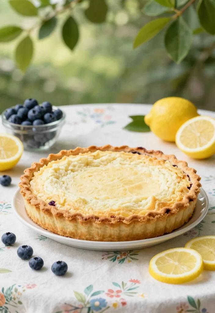 17 Blueberry Pie Filling Recipes Perfect for Baking - Blueberry-Lemon Chiffon Pie Filling 1