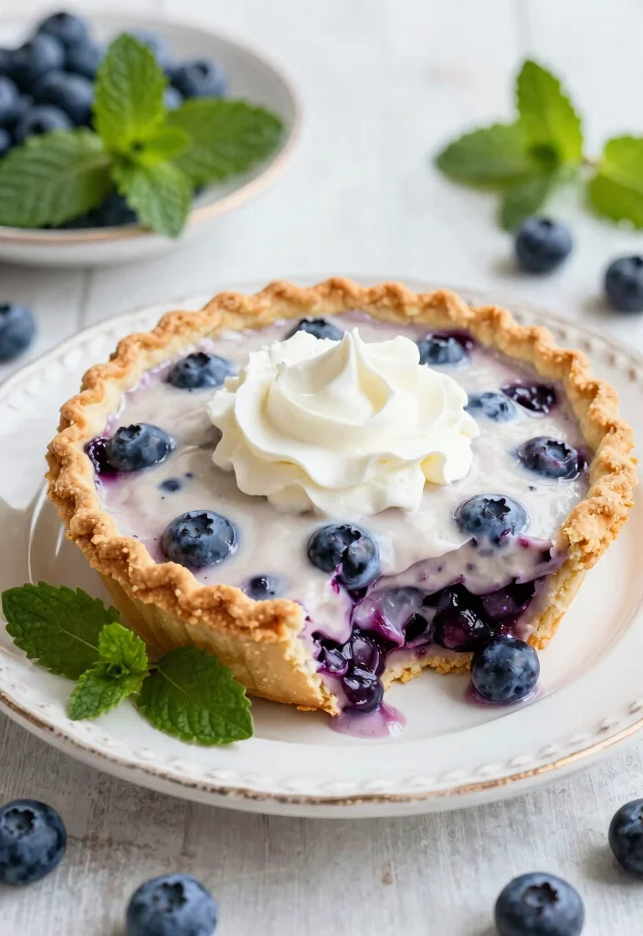 17 Blueberry Pie Filling Recipes Perfect for Baking - Creamy Blueberry Pie Filling 1
