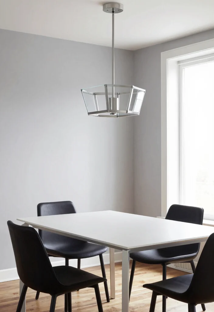 17 Modern Chandelier Dining Room Luxury Ideas With Statement Glow - 2. Minimalist Marvels 1