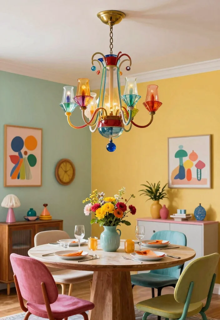 17 Modern Chandelier Dining Room Luxury Ideas With Statement Glow - 7. Whimsical Wonders 1