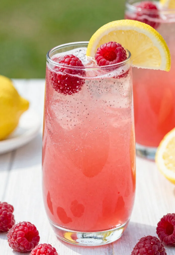 17 Refreshing Chia Seed Drink Recipes for Healthy Sips - 12. Raspberry Lemon Chia Spritzer 1