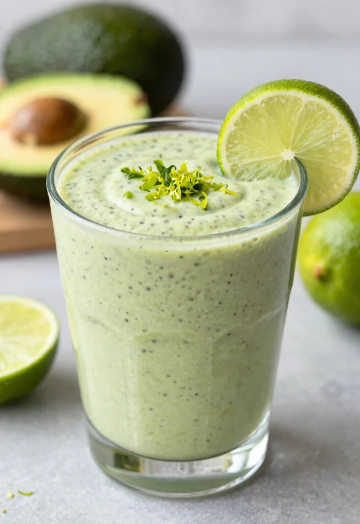 17 Refreshing Chia Seed Drink Recipes for Healthy Sips - 17. Creamy Avocado Chia Shake 1
