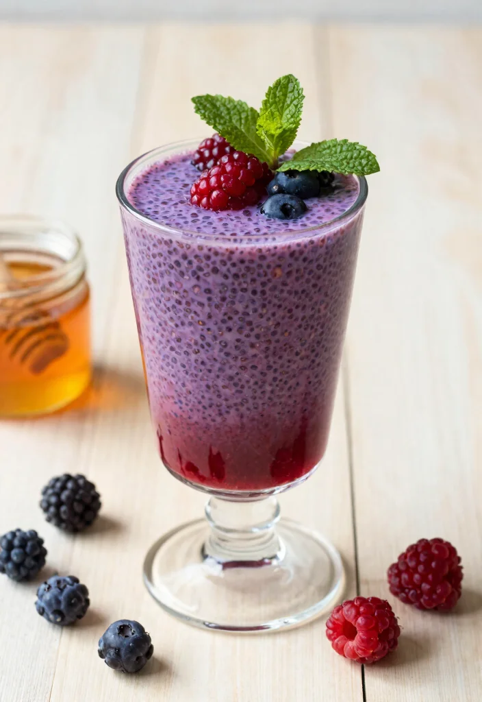 17 Refreshing Chia Seed Drink Recipes for Healthy Sips - 2. Berry Delight Chia Drink 1