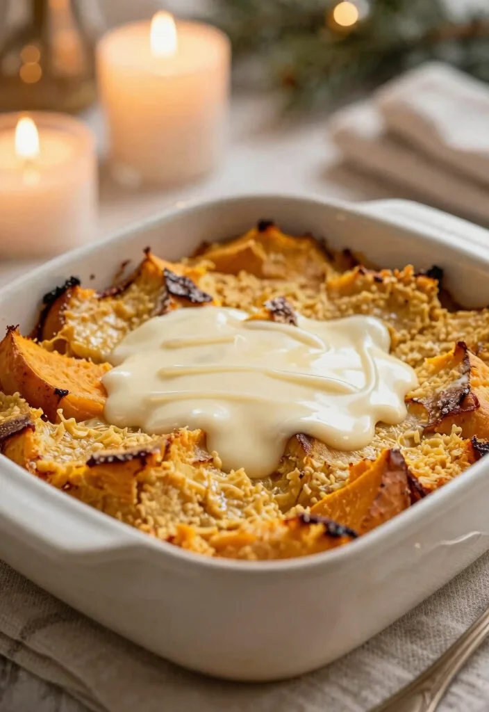 18 Candied Sweet Potato Recipes: Sweet Holiday Favorites - 14. Sweet Potato Bread Pudding 1