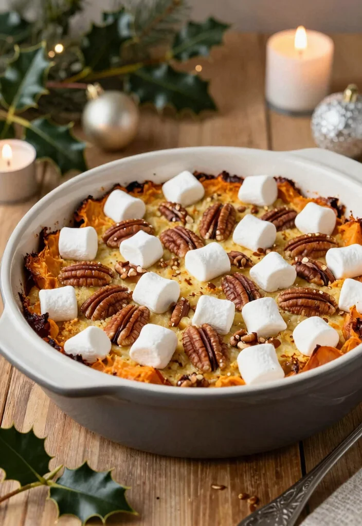 18 Christmas Side Dishes Recipes Festive Crowd Pleasers - 4. Sweet Potato Casserole 1