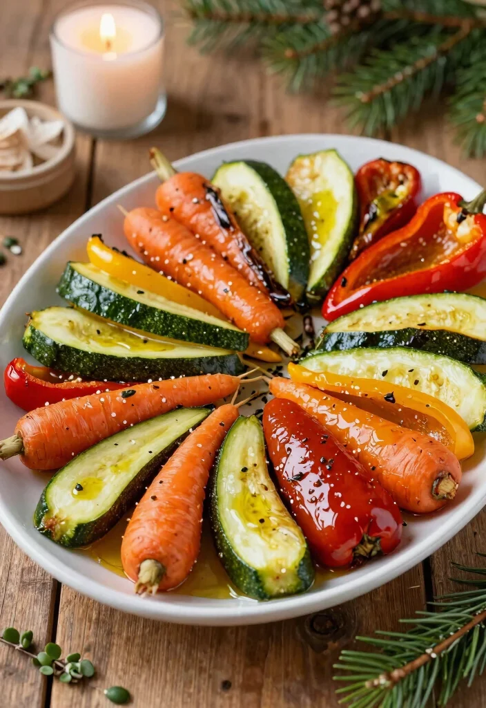 18 Christmas Side Dishes Recipes Festive Crowd Pleasers - 5. Roasted Vegetable Platter 1