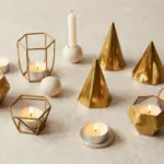 18 Geometric Candle Holder Ideas With Modern Edge