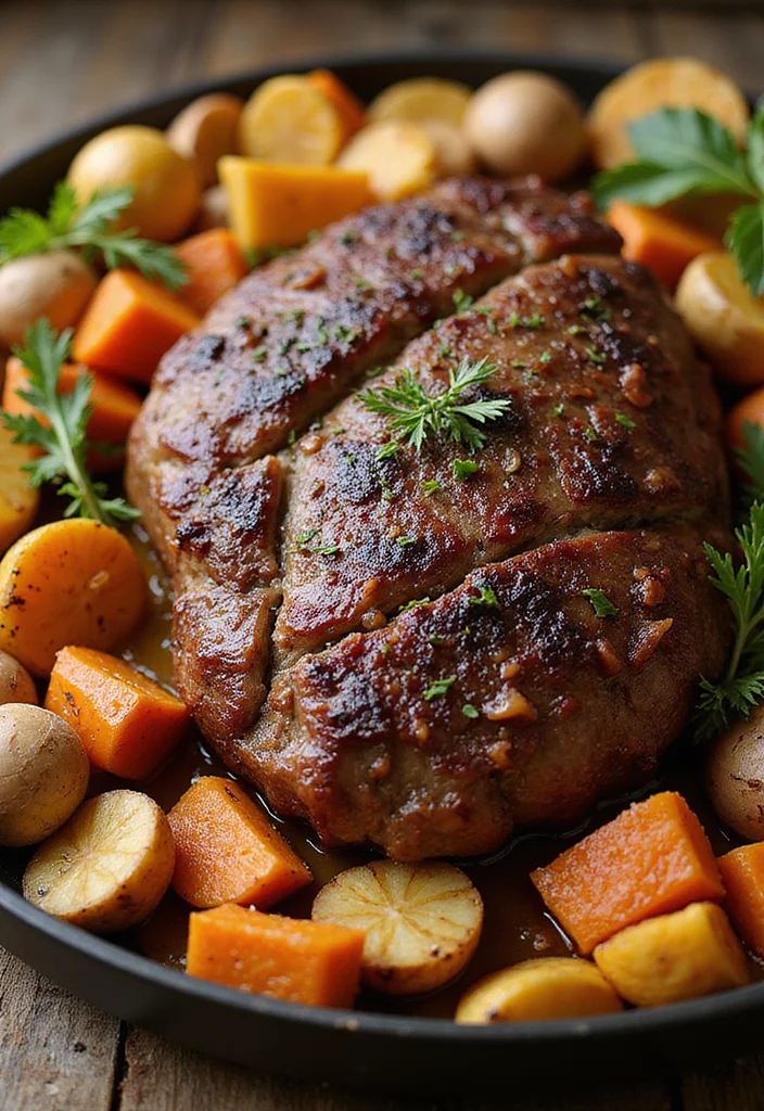 18 Must-Try Beef Shoulder Roast Dishes For Busy Nights - 12. Beef Shoulder Roast with Root Vegetables 1
