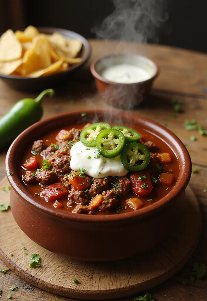18 Must-Try Beef Shoulder Roast Dishes For Busy Nights - 14. Spicy Beef Shoulder Roast Chili 1