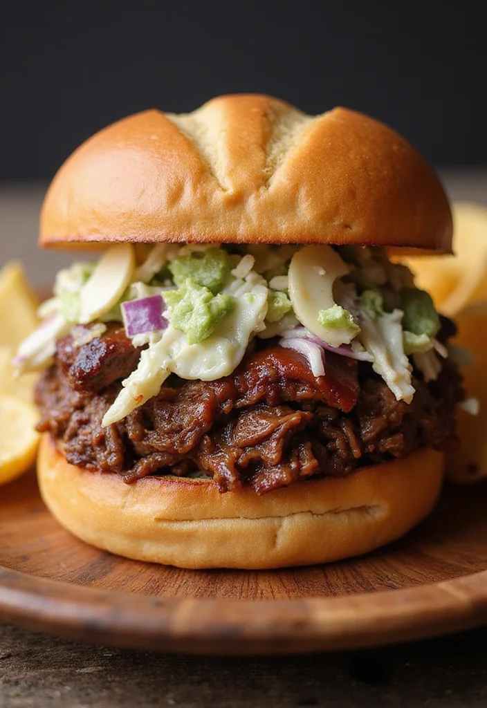 18 Must-Try Beef Shoulder Roast Dishes For Busy Nights - 5. BBQ Beef Shoulder Roast Sandwiches 1