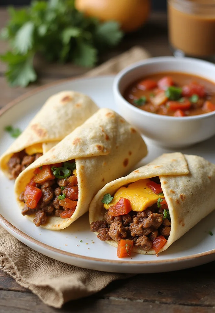 18 Must-Try Chicago Italian Beef Dishes for Busy Nights - 14. Italian Beef Breakfast Burrito 1
