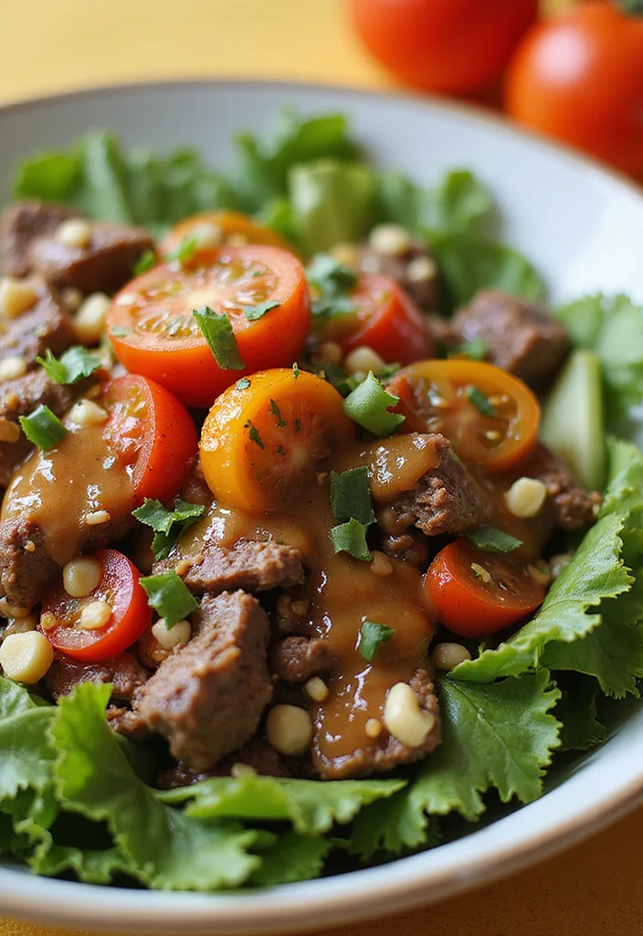 18 Must-Try Chicago Italian Beef Dishes for Busy Nights - 17. Italian Beef Salad 1
