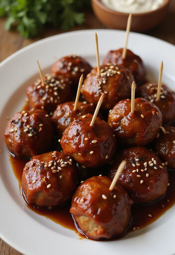 Top 15 Korean BBQ Beef Ideas You Haven't Tried Yet - 6. Korean BBQ Meatballs 1