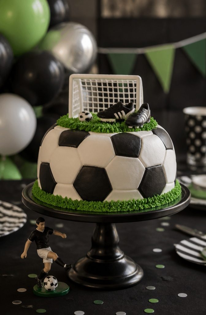 A customized cake themed around a specific interest or hobby.